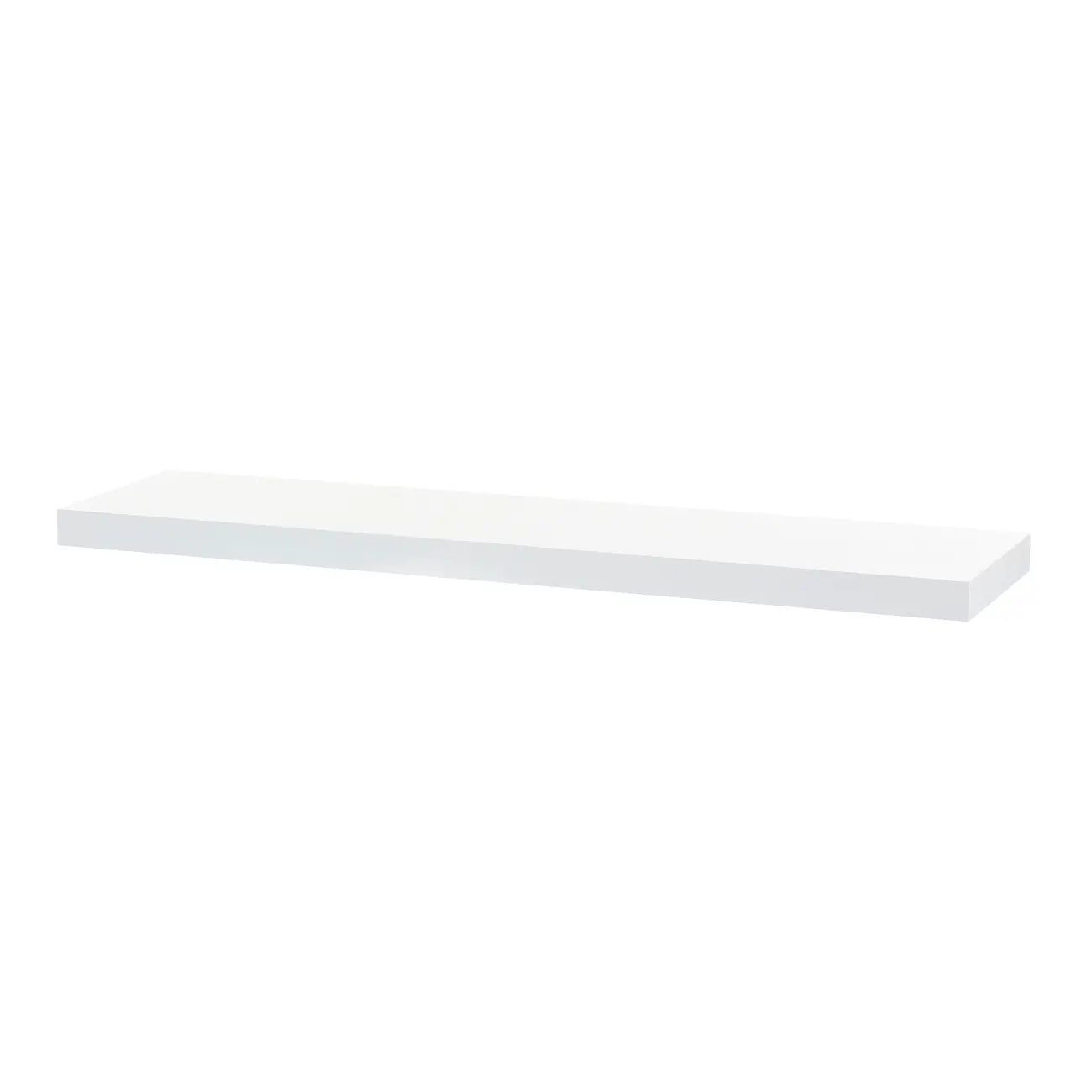 PRATELEIRA 4 CM X 1 M X 25 CM BALANCE - BRANCO - Foto 2