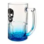 CANECA CERVEJA 340 ML CAVEIRA - INCOLOR/AZUL - Foto 4