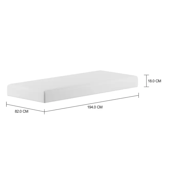 ALMOFADA DE ASSENTO PARA ESTRUTURA DE SOFÁ 3 LUGARES LEME - BRANCO/BRANCO - Foto 2