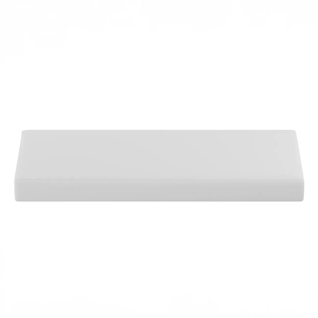 ALMOFADA DE ASSENTO PARA ESTRUTURA DE SOFÁ 3 LUGARES LEME - BRANCO/BRANCO - Foto 1