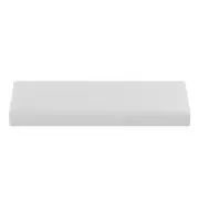 ALMOFADA DE ASSENTO PARA ESTRUTURA DE SOFÁ 3 LUGARES LEME - BRANCO/BRANCO - Foto 1