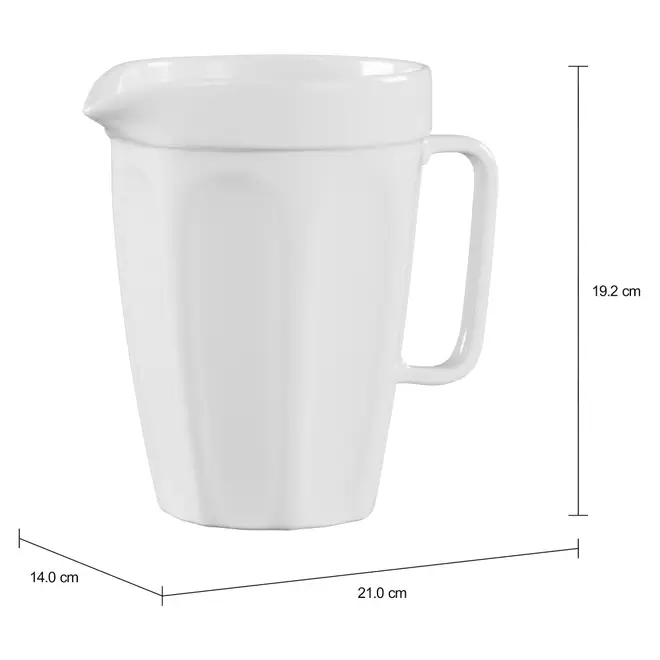 JARRA 1,5 L PINGADA - BRANCO - Foto 2