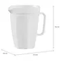 JARRA 1,5 L PINGADA - BRANCO - Foto 2