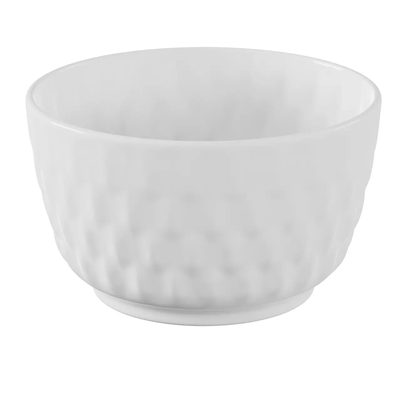 SALADEIRA ALTA 22 CM VIBRATION - BRANCO - Foto 1