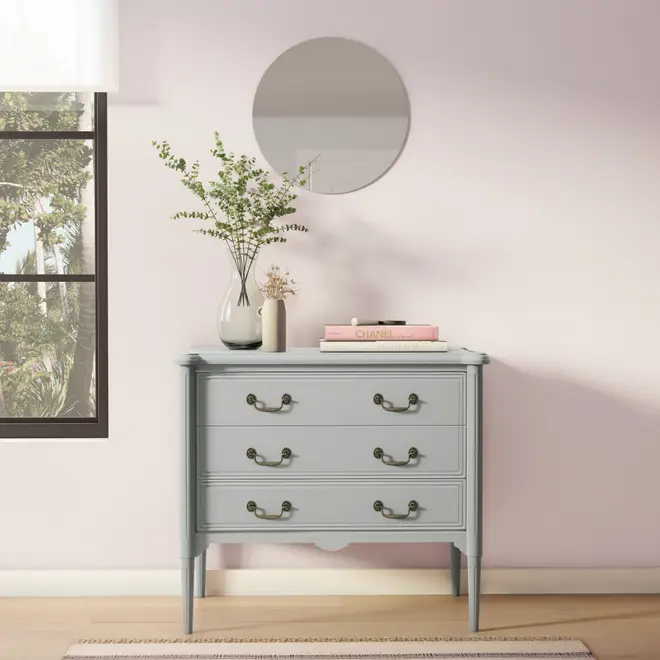CÔMODA 3 GAVETAS 90 CM X 50 CM REGENCE - CINZA PROVENCE - Foto 5