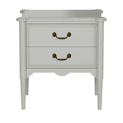 MESA DE CABECEIRA 2 GAVETAS REGENCE