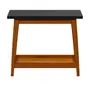 NOZES/PRETO - MESA LATERAL 70 CM X 36 CM BARTÔ