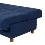 SOFÁ-CAMA 3 LUGARES DOUBLE DUTY - AZUL ESCURO - Foto 12