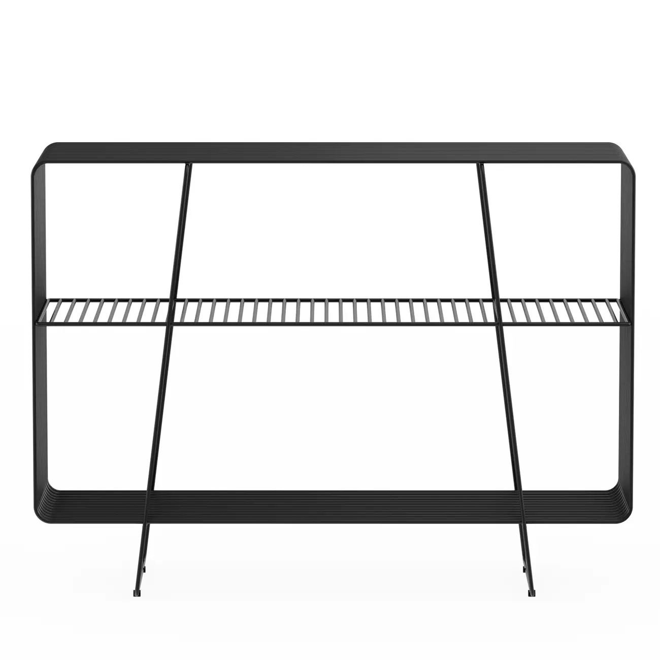 APARADOR 1,15 M X 36 CM TELMA - PRETO - Foto 1