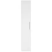 GUARDA-ROUPA 1 PORTA 5 PRATELEIRAS 45 MAXIMUS - BRANCO - Foto 1