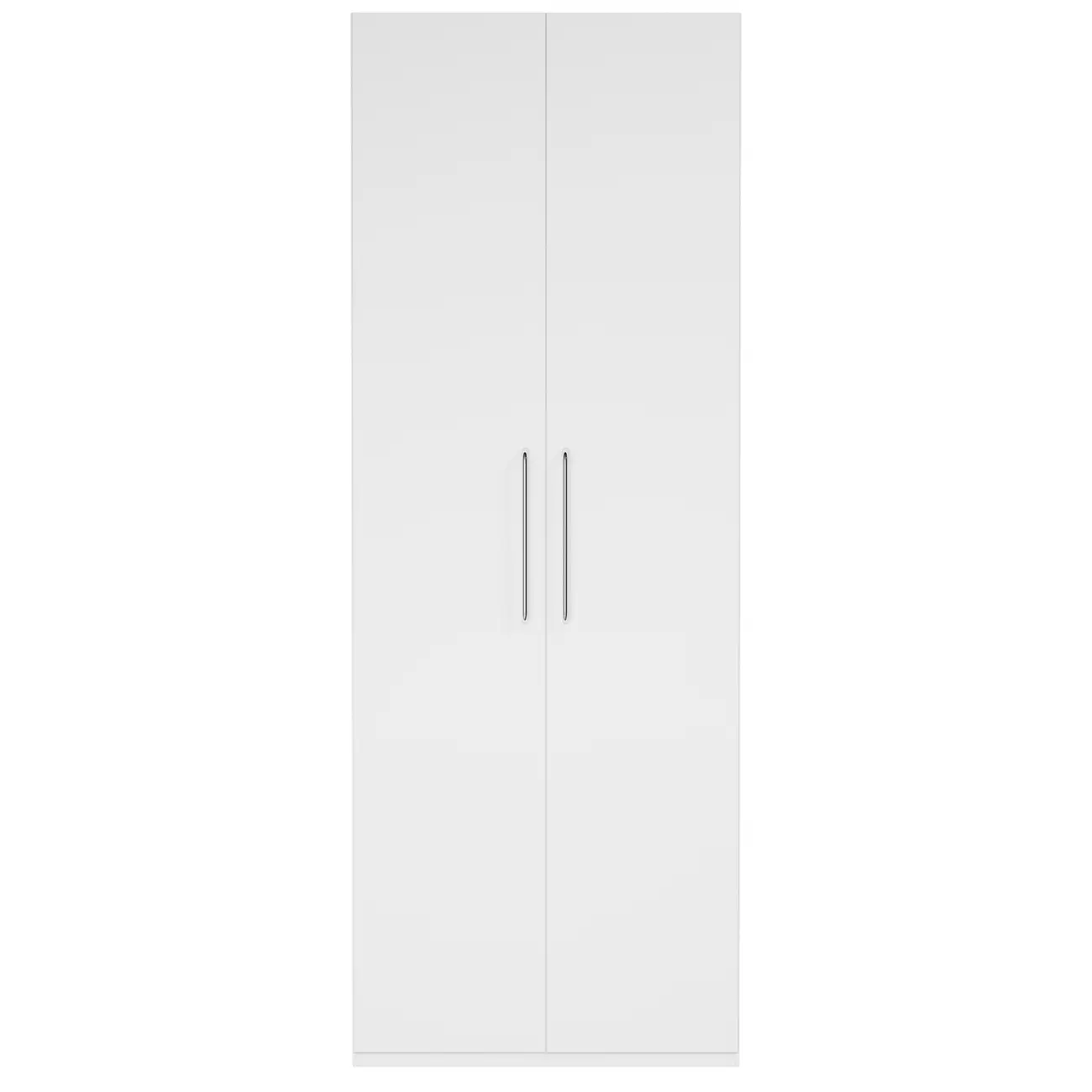 GUARDA-ROUPA 2 PORTAS 3 GAVETAS 45 MAXIMUS - BRANCO - Foto 1