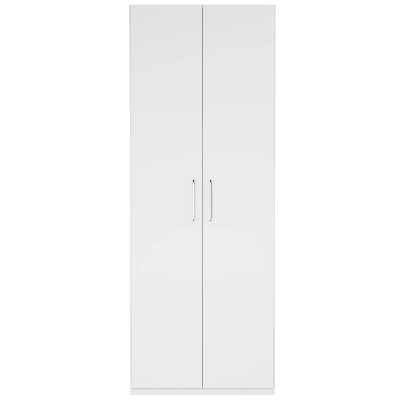 GUARDA-ROUPA 2 PORTAS 45 MAXIMUS - BRANCO - Foto 1