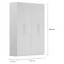 GUARDA-ROUPA 4 PORTAS 3 GAVETAS 45 MAXIMUS - BRANCO - Foto 7