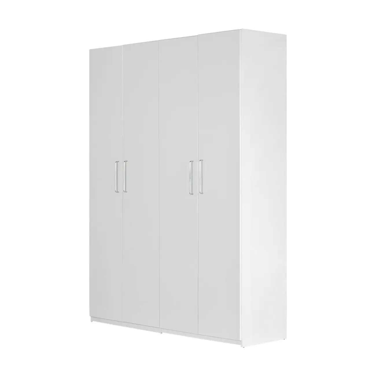 GUARDA-ROUPA 4 PORTAS 3 GAVETAS 45 MAXIMUS - BRANCO - Foto 2