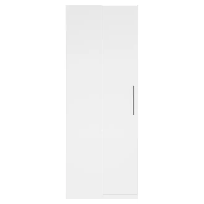 GUARDA-ROUPA CANTO 45 MAXIMUS - BRANCO - Foto 1