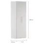MAXIMUS GUARDA-ROUPA 2 PORTAS 35 - BRANCO - Foto 2