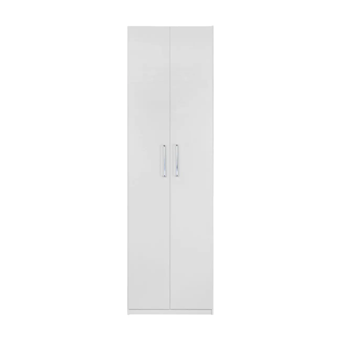 GUARDA-ROUPA 2 PORTAS 5 PRATELEIRAS 35 MAXIMUS - BRANCO - Foto 1