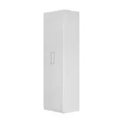 GUARDA-ROUPA 2 PORTAS 5 PRATELEIRAS 35 MAXIMUS - BRANCO - Foto 2