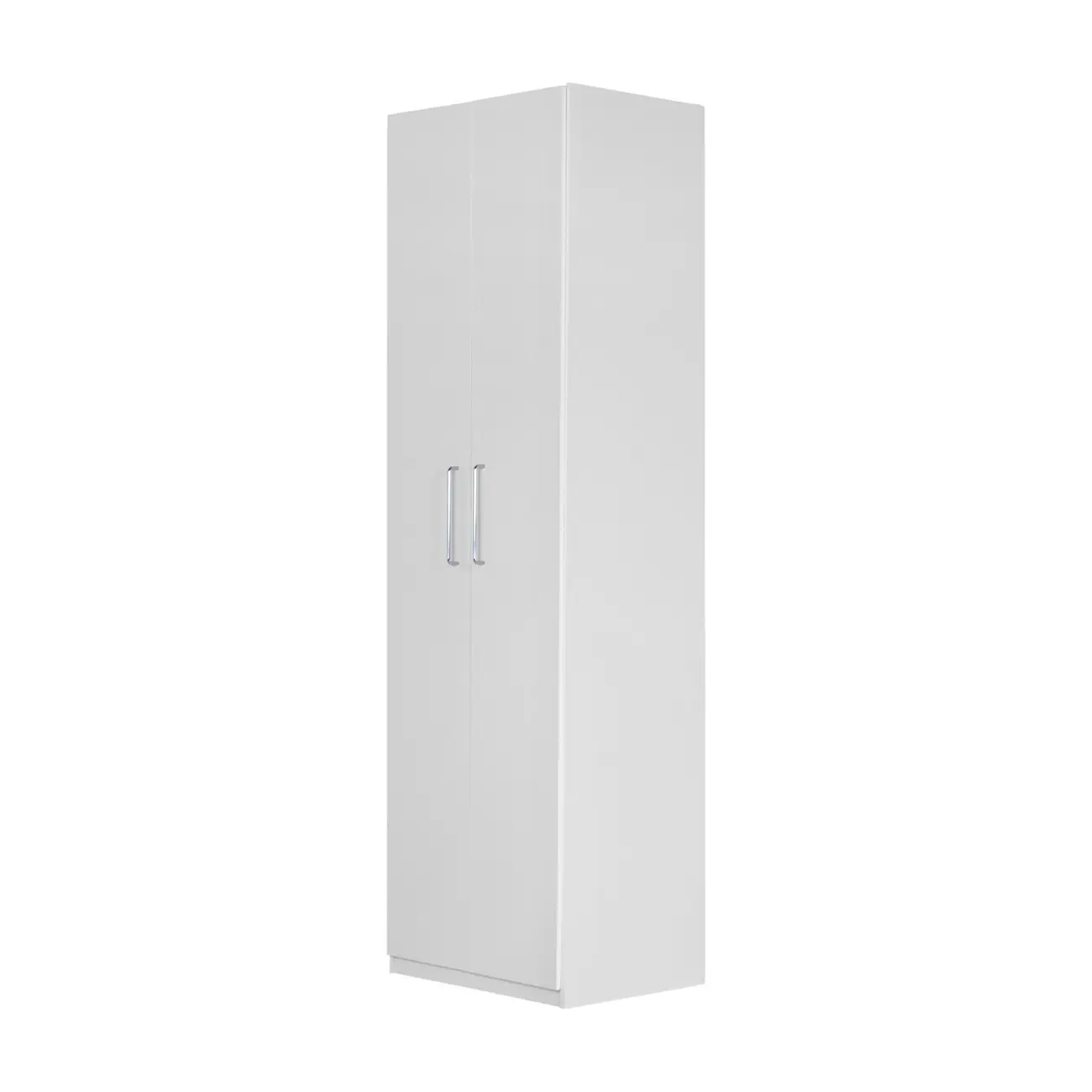 GUARDA-ROUPA 2 PORTAS 5 PRATELEIRAS 35 MAXIMUS - BRANCO - Foto 2