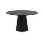 PRETO/PRETO BRILHANTE - MESA REDONDA 1,35 M MAK