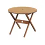 MESA DOBRÁVEL REDONDA 90 CM LEME - TAMARINDO - Foto 1
