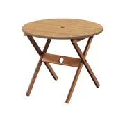 MESA DOBRÁVEL REDONDA 90 CM LEME - TAMARINDO - Foto 1