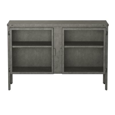 BUFFET 2 PORTAS 1,20 M X 40 CM IN DUSTRIAL
