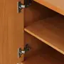 BUFFET 4 PORTAS 1,80 M X 45 CM COM PALHINHA ARES - TAUARI/FIBRA CLARA - Foto 13