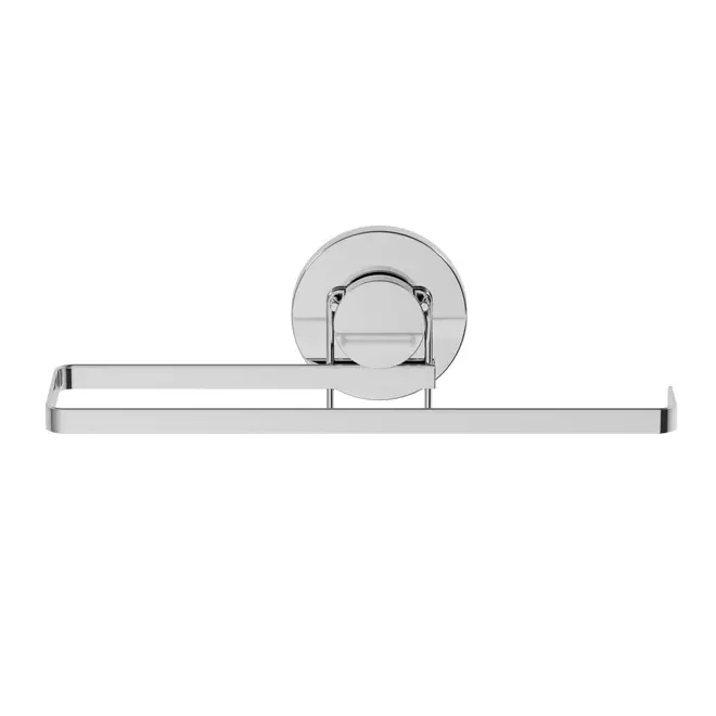 PORTA-TOALHA 25 CM TURN AND FIX - CROMADO - Foto 1