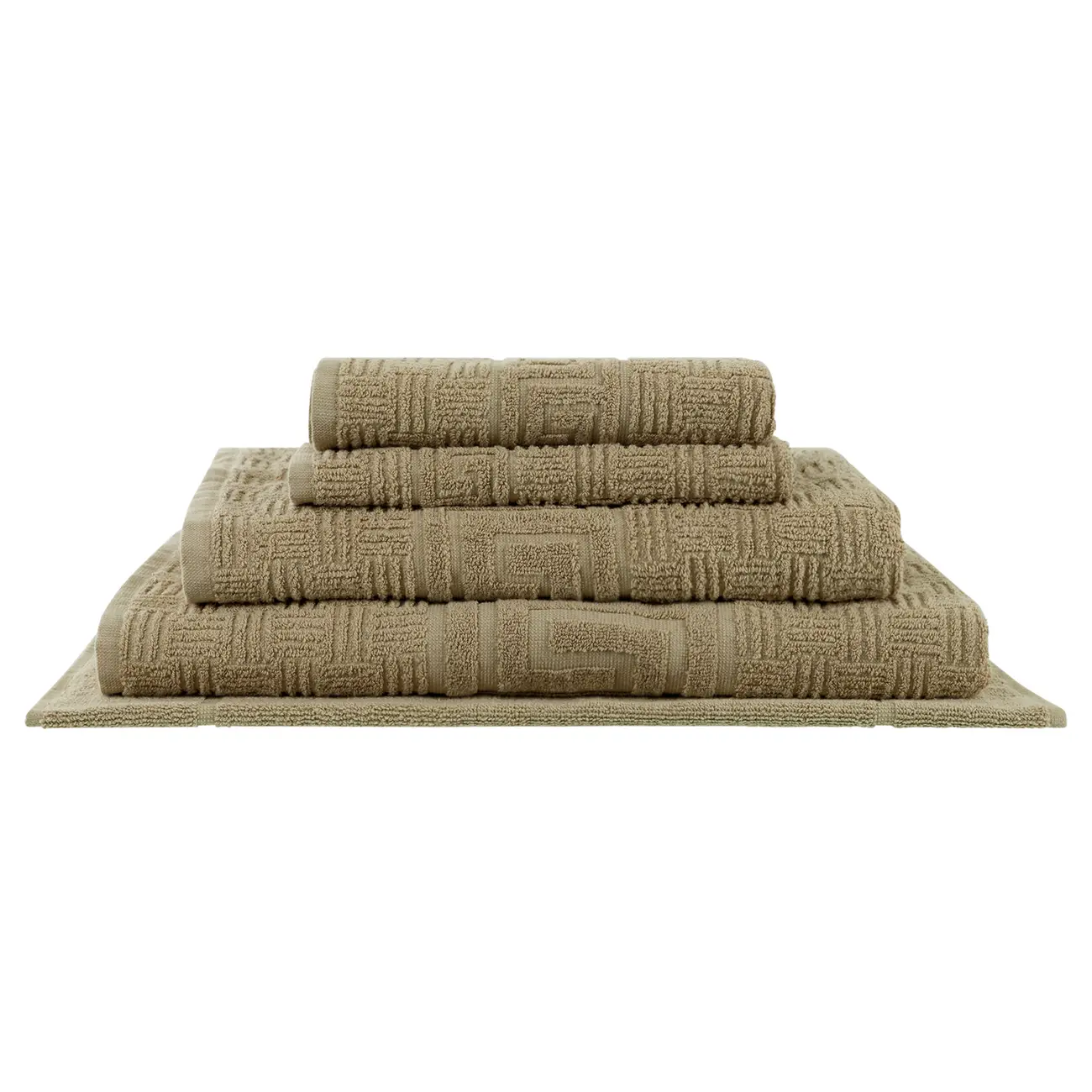 TOALHA ROSTO 90 CM X 48 CM ATHENES - BEGE - Foto 3