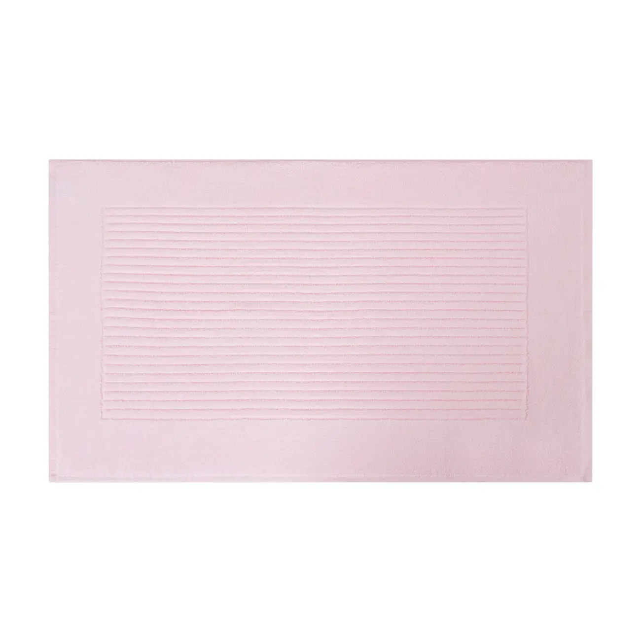 TOALHA DE PISO 80 CM X 48 CM VELVET - QUARTZO ROSA - Foto 1