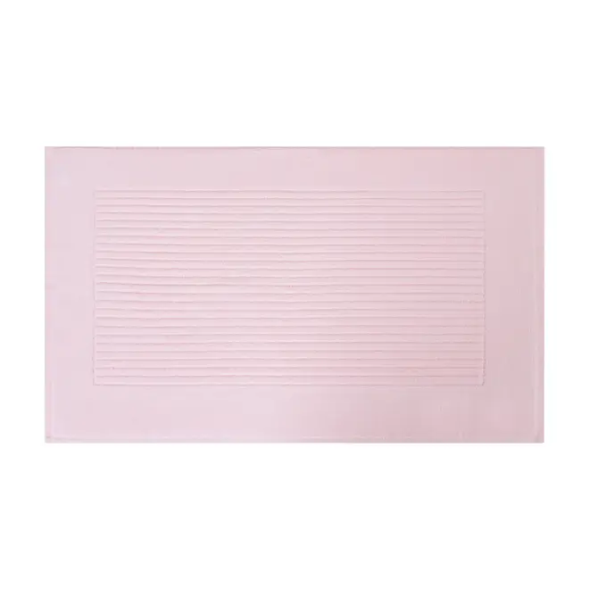 TOALHA DE PISO 80 CM X 48 CM VELVET - QUARTZO ROSA - Foto 1