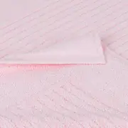 TOALHA DE PISO 80 CM X 48 CM VELVET - QUARTZO ROSA - Foto 2