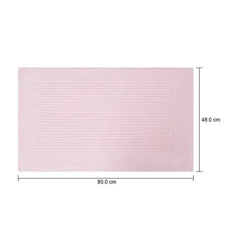 Imagem com medidas do produto TOALHA DE PISO 80 CM X 48 CM VELVET
