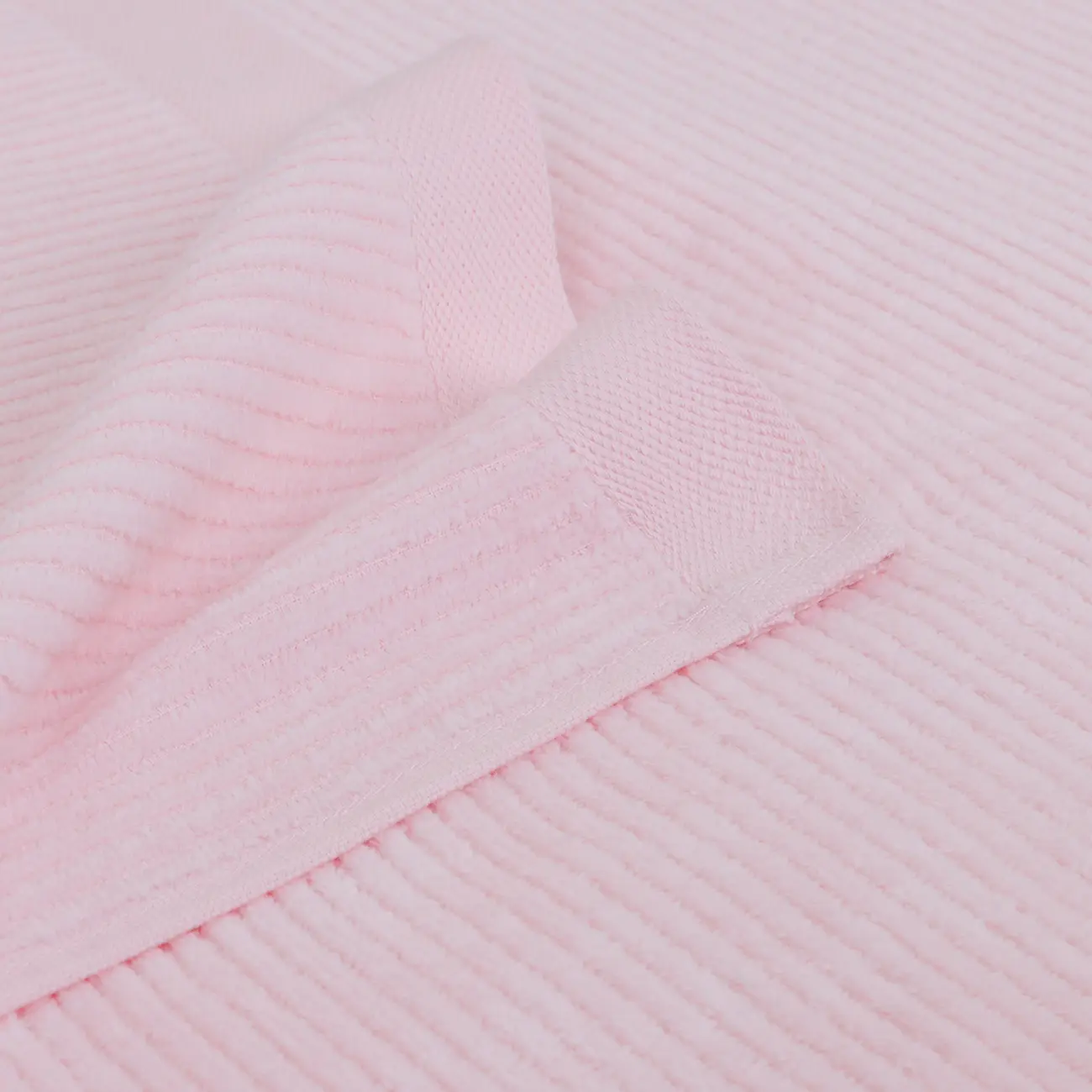 TOALHA DE BANHO GIGANTE 1,50 M X 1 M VELVET - QUARTZO ROSA - Foto 2