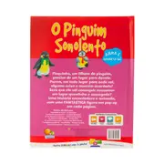 LIVRO BICHOS DIVERTIDOS EM 3D: O PINGUIM SONOLENTO - MULTICOR - Foto 3