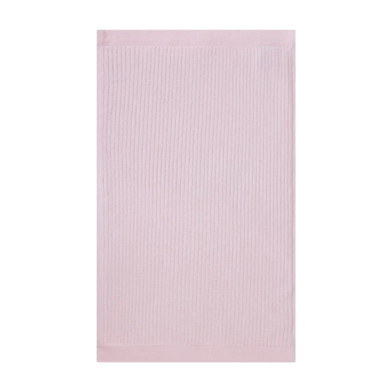 TOALHA DE LAVABO 50 CM X 30 CM VELVET - QUARTZO ROSA - Foto 5