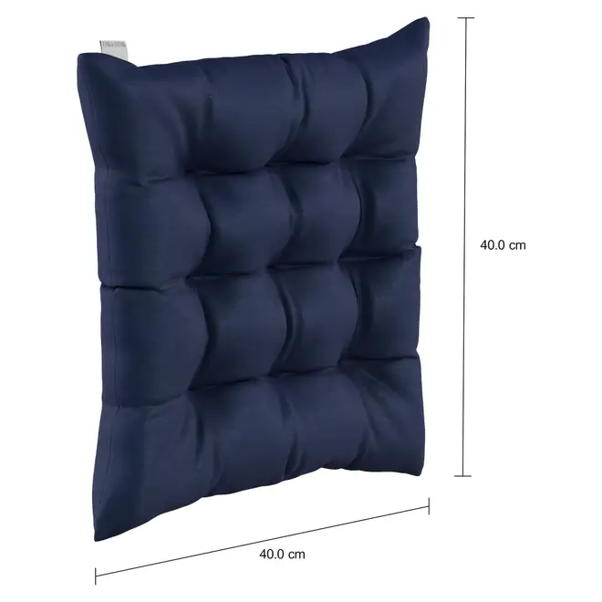 FUTON ALMOFADA 40 CM GARDEN - AZUL ESCURO - Foto 2