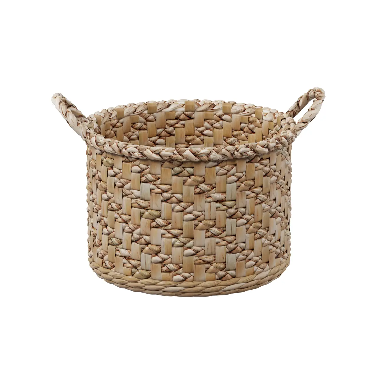 CESTO 35 CM X 35 CM X 25 CM TABOA POTIM - FIBRA NATURAL - Foto 1