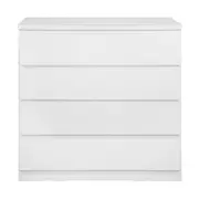 CÔMODA 4 GAVETAS 90 CM X 45 CM MINCE - BRANCO - Foto 1