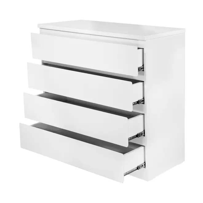 CÔMODA 4 GAVETAS 90 CM X 45 CM MINCE - BRANCO - Foto 2
