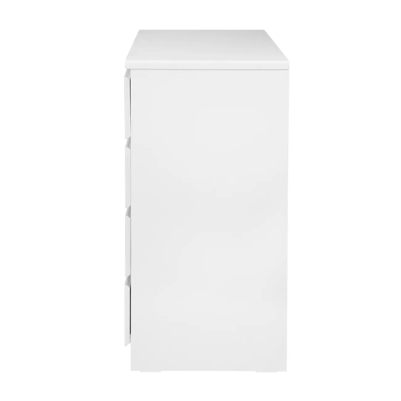 CÔMODA 4 GAVETAS 90 CM X 45 CM MINCE - BRANCO - Foto 3