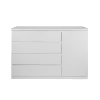 CÔMODA 4 GAVETAS/1 PORTA 1,35M X 45 CM MINCE