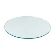TAMPO DE MESA VIDRO TEMPERADO REDONDO 10 MM X 1,22 M - INCOLOR - Foto 1