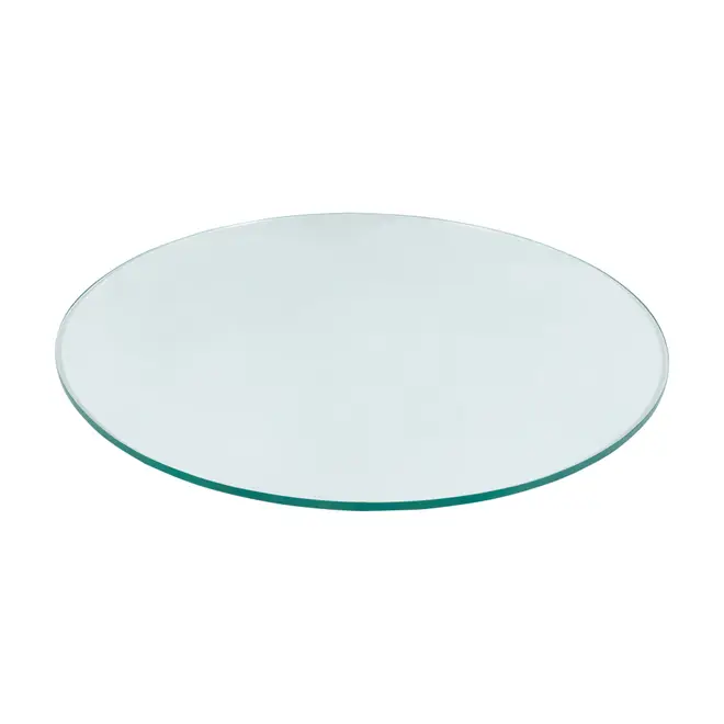 TAMPO DE MESA VIDRO TEMPERADO REDONDO 10 MM X 1,22 M - INCOLOR - Foto 1
