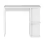 ESCRIVANINHA 90 CM X 45 CM SIMPLE - BRANCO/BRANCO - Foto 1