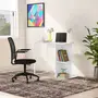 ESCRIVANINHA 90 CM X 45 CM SIMPLE - BRANCO/BRANCO - Foto 3