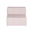 MIXY QUARTZO ROSA - SOFÁ MODULAR 1 LUGAR SOFO