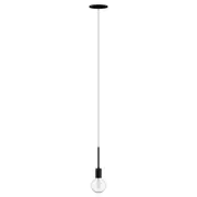 LUMINÁRIA DE TETO PIPE - PRETO - Foto 1