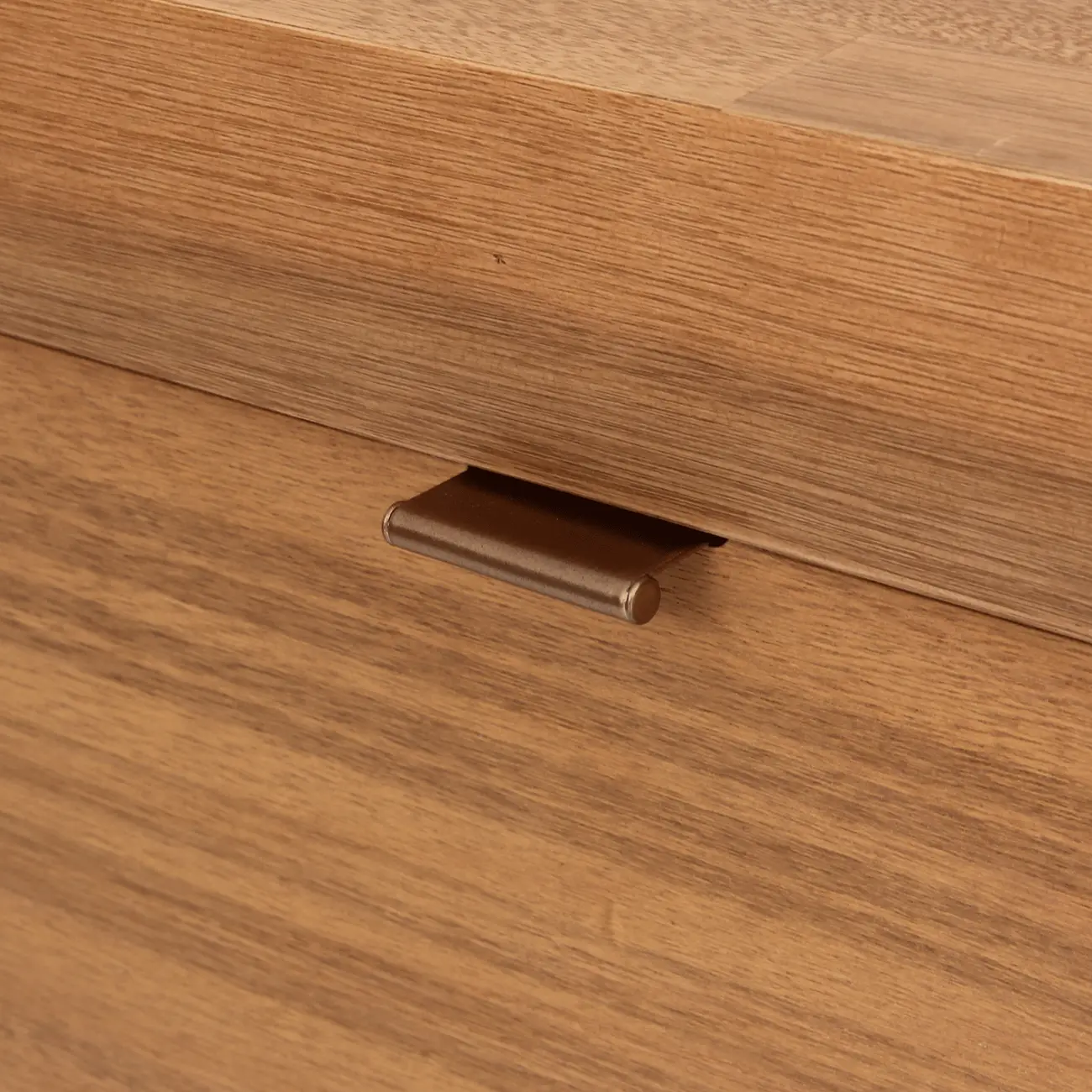 BALCÃO COM 1 GAVETA 2,10 M X 85 CM TOARI - MACCHIATO/COBRE - Foto 11